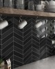 Πλακακια κουζινας - Πλακακια μπανιου - CHEVRON WALL BLACK LEFT 18.6X5.20 ΕΠΕΝΔΥΣΕΙΣ psaradellis.gr